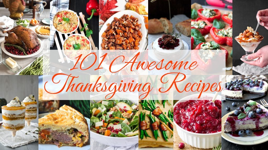 101 Awesome Thanksgiving Recipes