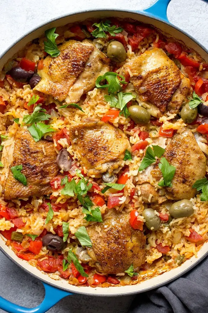 Spanish Chicken And Rice (Best Arroz Con Pollo Recipe)