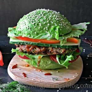 Avocado Burger – Vegan Burger Recipe