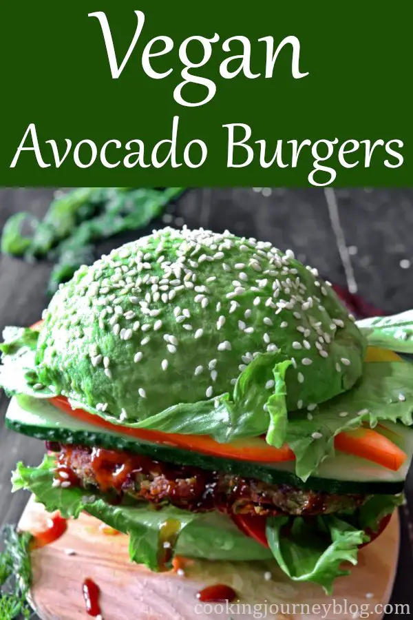 Vegan Avocado Burger is ultimate healthy snack. Filling and tasty BBQ burger that you can have for every day lunch. #veganfood #veganrecipes #healthysnacks #healthydiet #avocado #veganburgers #vegetables
