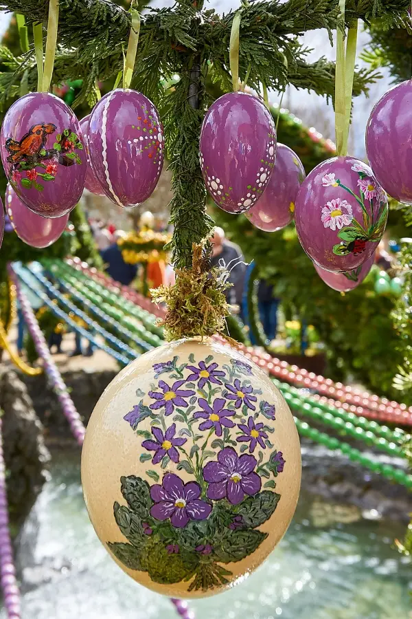 Easter decoration in Egloffstein