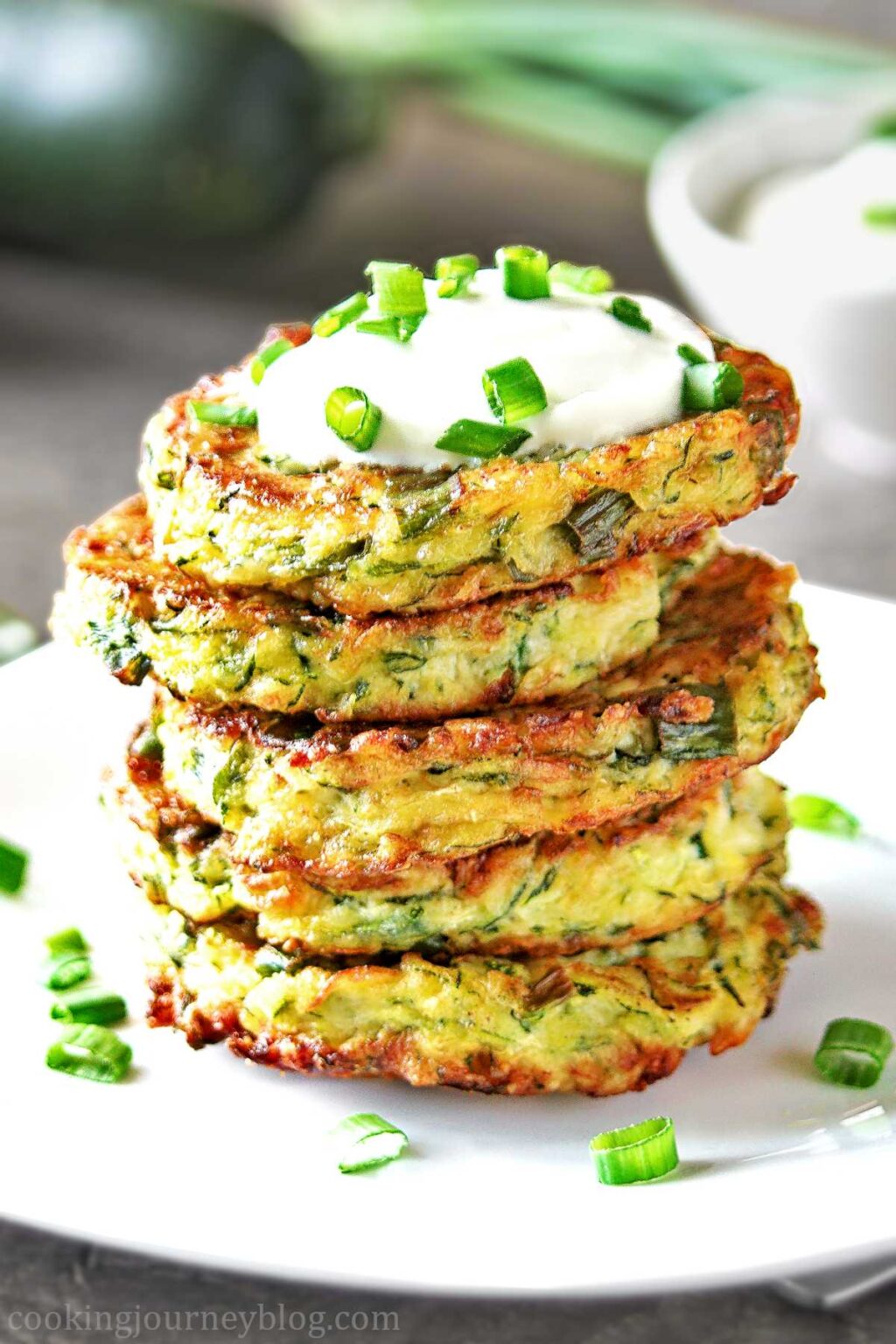 Easy Zucchini Fritters (Step by Step Recipe) - Cooking Journey Blog