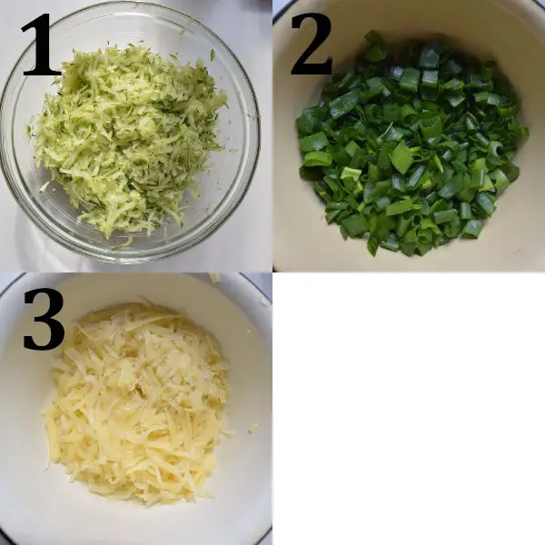 Zucchini recipe 1-3