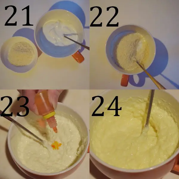 Homemade Yogurt Popsicles process 21-24