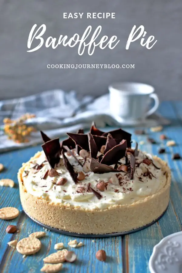 Banoffee Pie is a traditional British dessert. It is an easy recipe, follow step-by step instructions to make the best homemade cake!