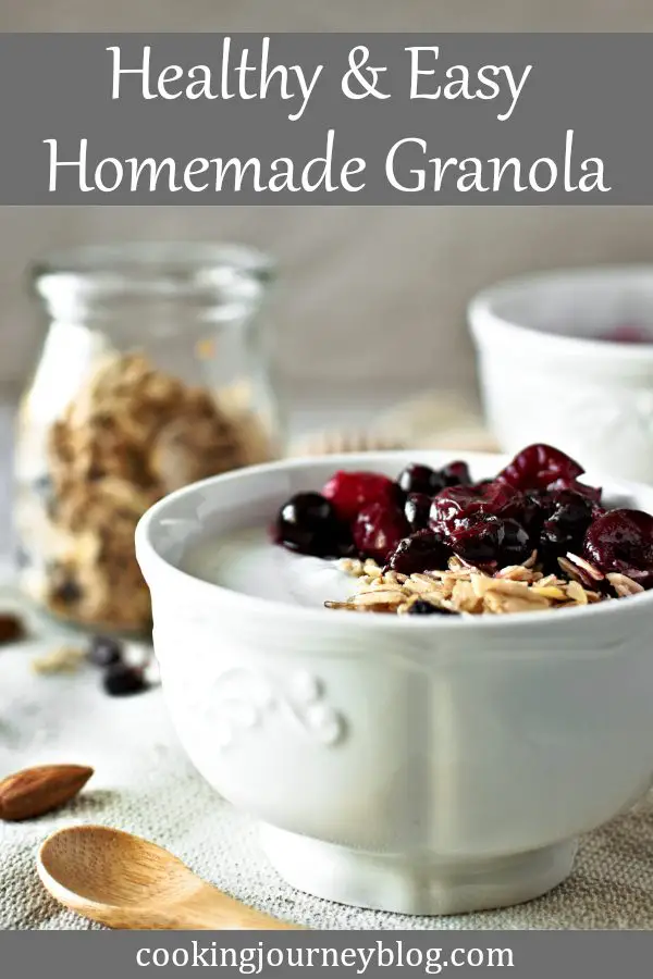 Healthy and Easy Homemade Granola