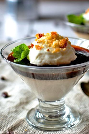 COFFEE PANNA COTTA, Simple & Advanced