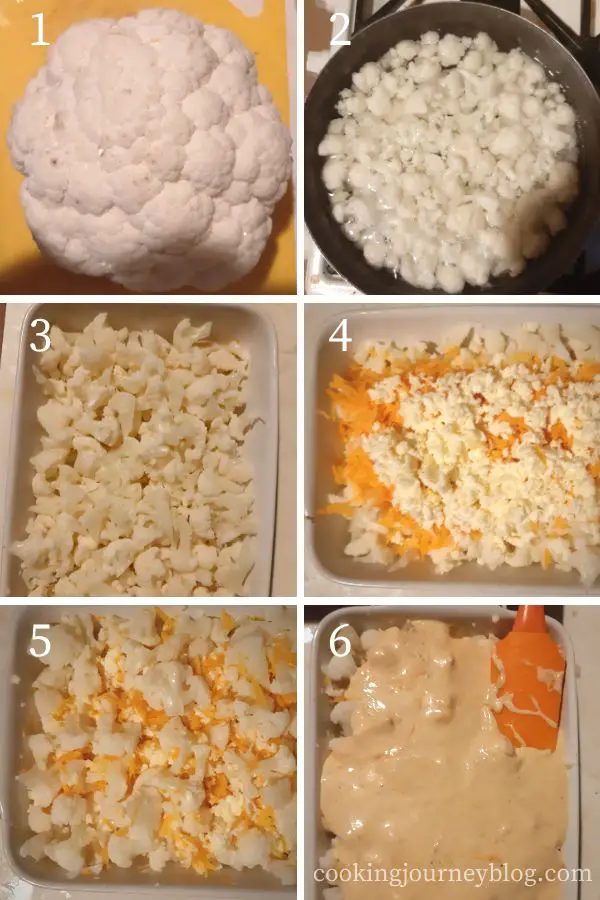 How to make Keto Cauliflower Mac And Cheese step by step