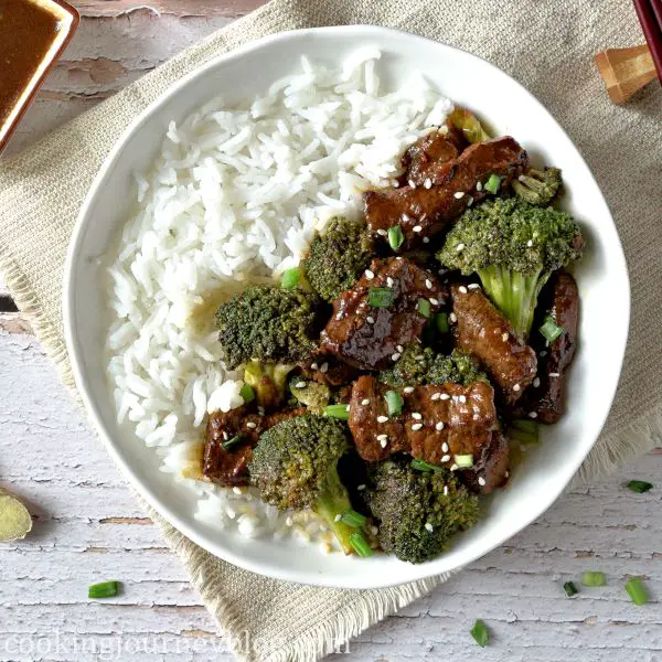 20 Minute Beef and Broccoli Stir Fry - Cooking Journey Blog