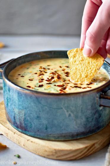 chile con queso recipe with cream cheese