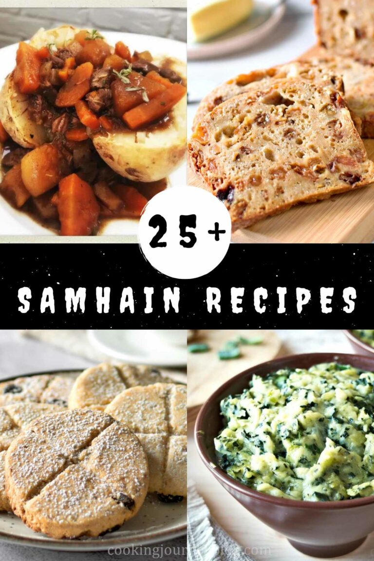 25 +Samhain recipes, including pendle witch stew, barmbrack, soul cakes and colcannon