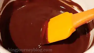 Stir until melted and smooth. Remove from heat.