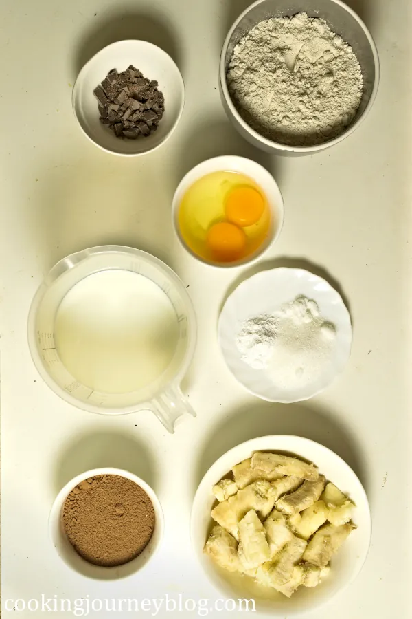 Ingredient for chocolate baked oats