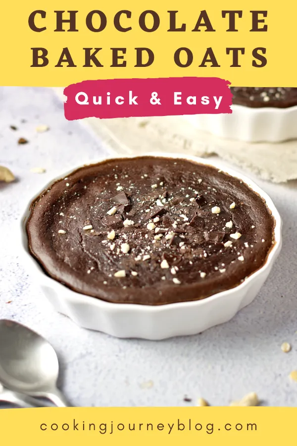 Chocolate Baked Oats Pin